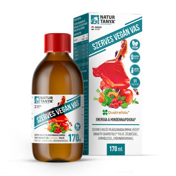Natur Tanya organický vegánsky železný sirup 170 ml