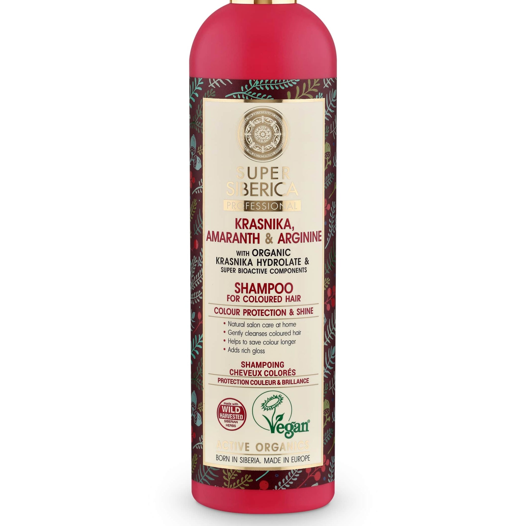 Natura Siberica ochranný a lesklý šampón na vlasy 300 ml