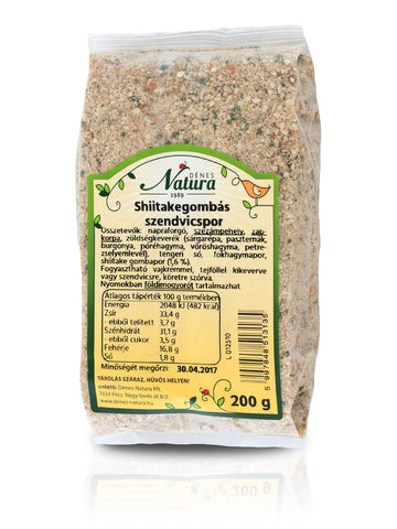 Natura sendvičová posýpka Shiitake 200 g - 21120