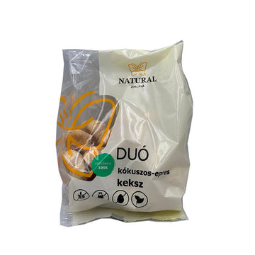 Natural Jihlava DUO kokosové jahodové sušienky bez lepku, vajec a mlieka 150 g - 96615