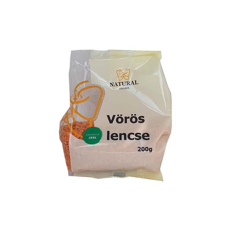 Natural červená šošovica 200 g - 89515