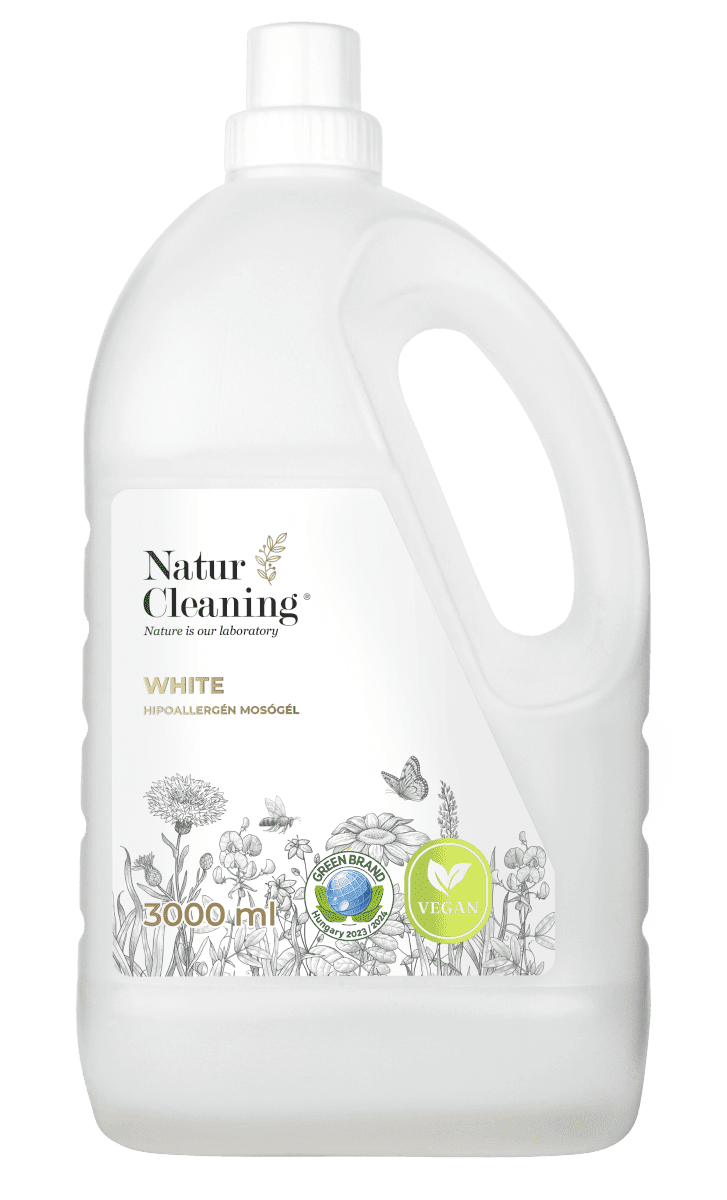 Naturcleaning white hypoallergénny prášok na umývanie 3000 ml