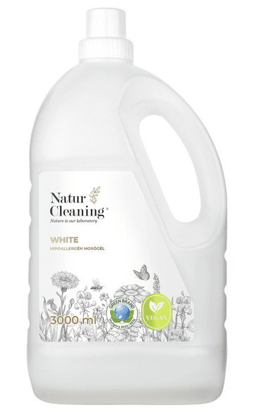 Naturcleaning white hypoallergénny prášok na umývanie 3000 ml