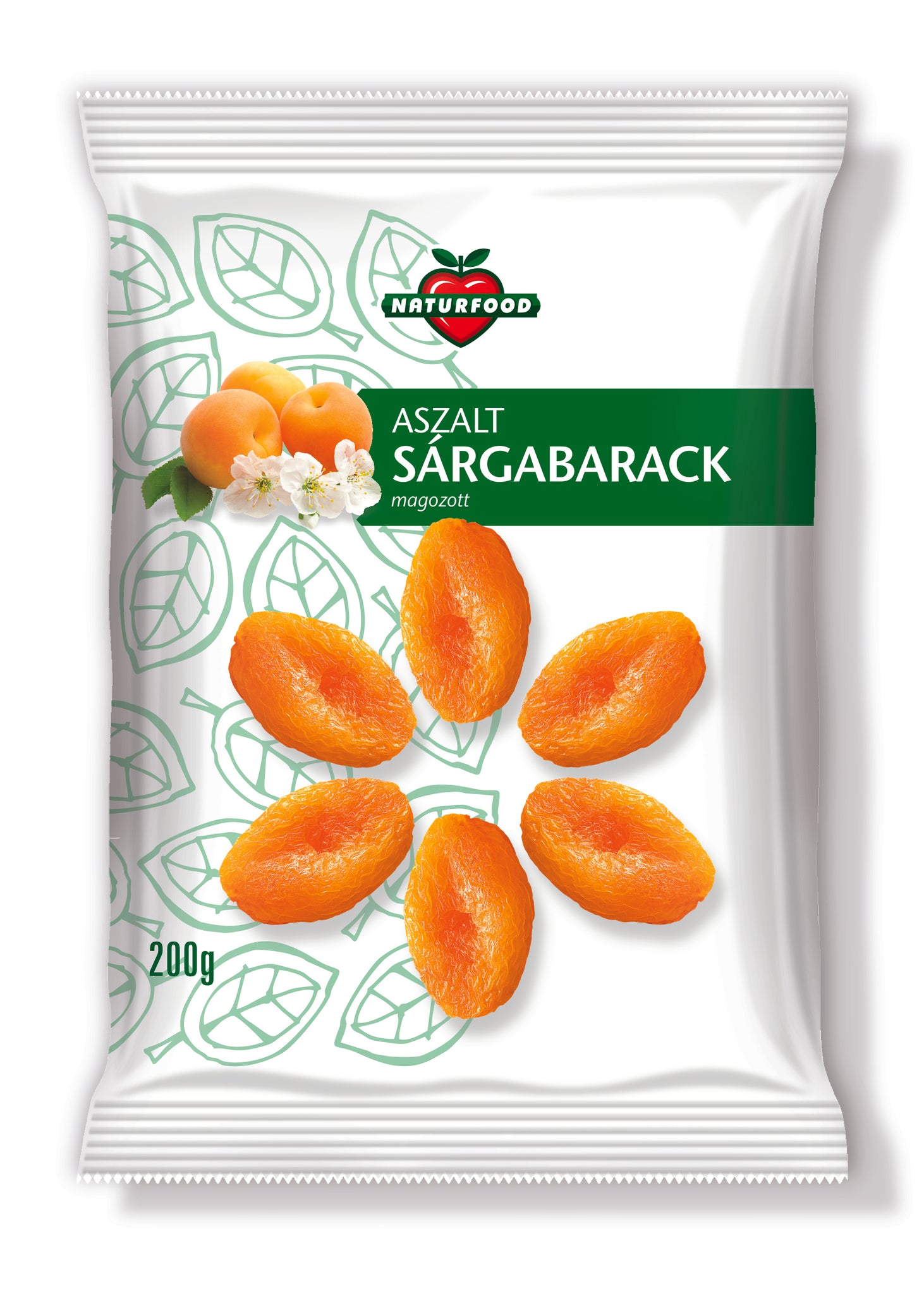 Naturfood sušené marhule 200 g - 39362