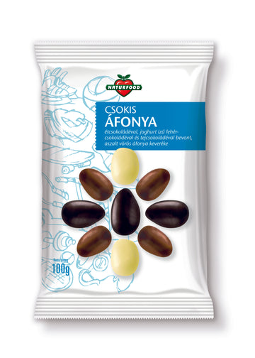 Naturfood čokoládové brusnice 100 g - 39370