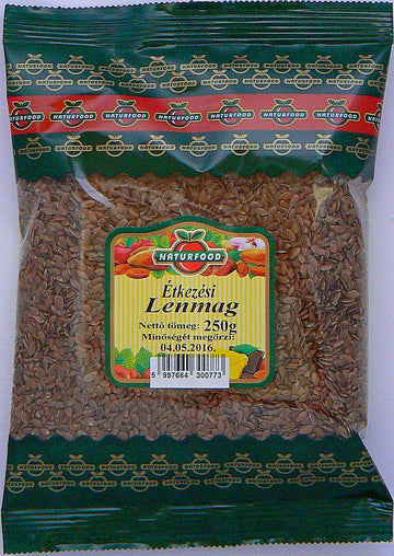 Naturfood ľanové semienka 250 g - 39364