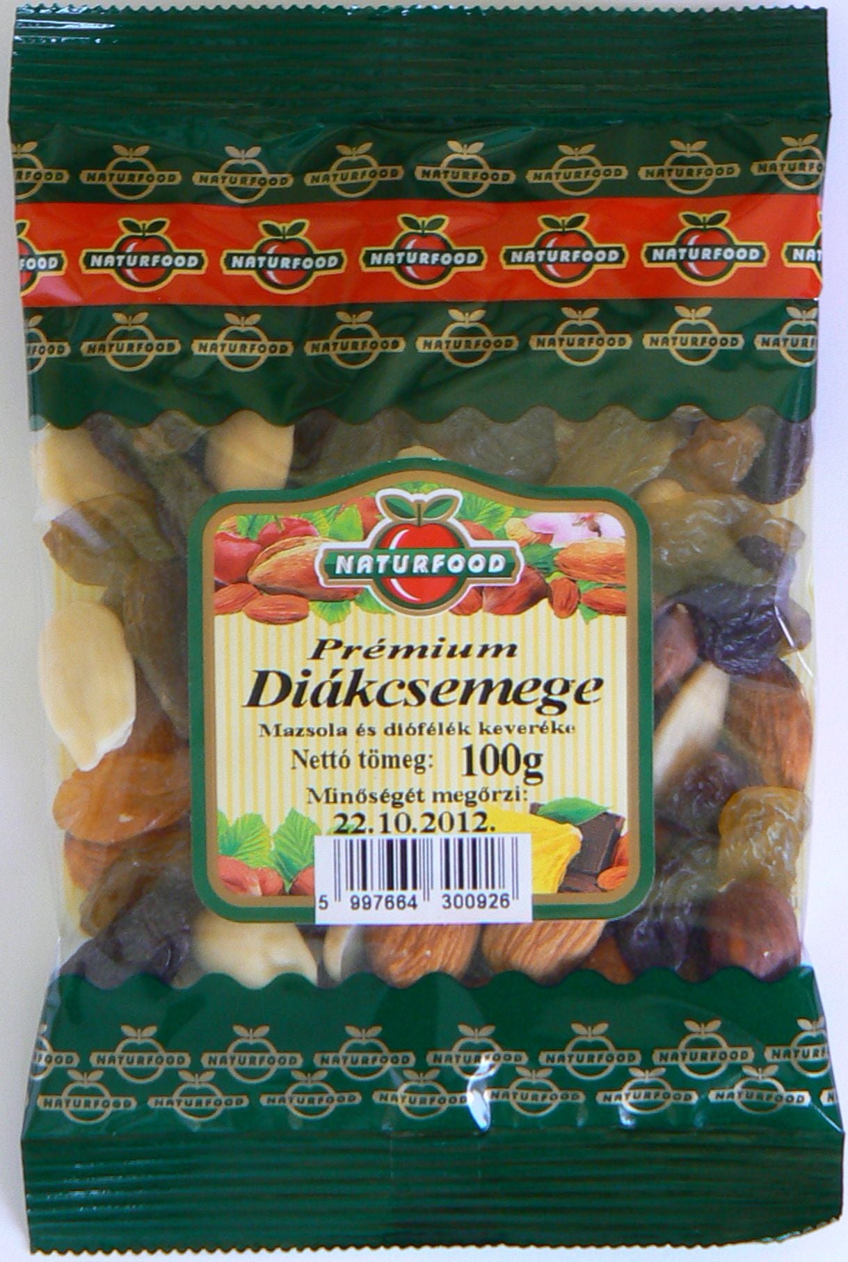 Naturfood prémiová študentská zmes 100 g - 39303
