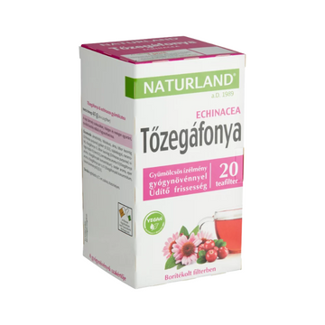 Naturland ovocný čaj brusnica a echinacea 40 g - 24671