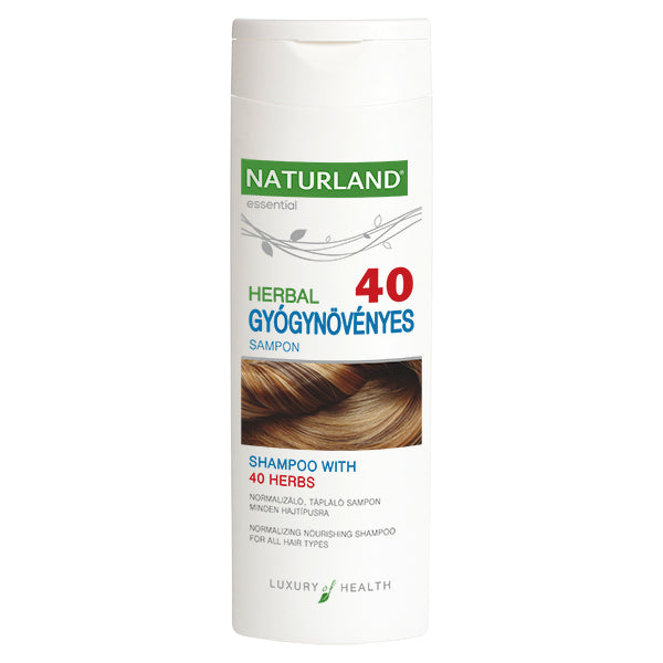 Naturland Švédske bylinky - Bylinný šampón pre lesk a silu 200 ml - 56861
