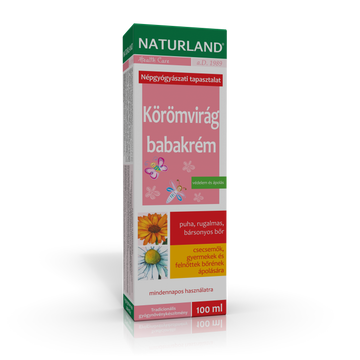 Naturland Gyengéd babakrém körömvirággal és kamillával 100 g - 10726