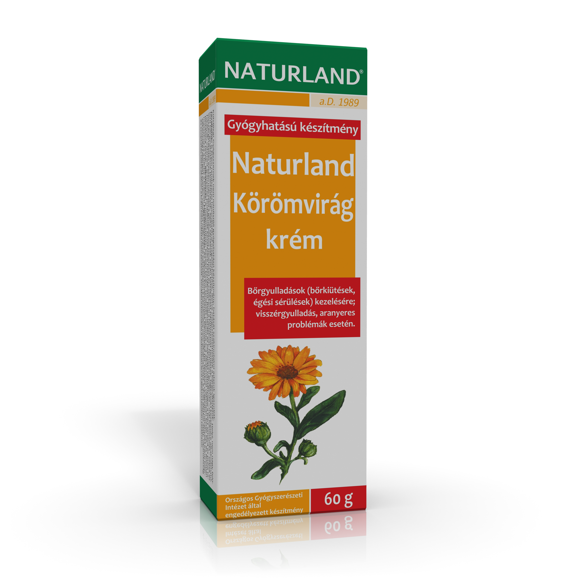 Naturland gyógyító körömvirág krém 60 g - 16481