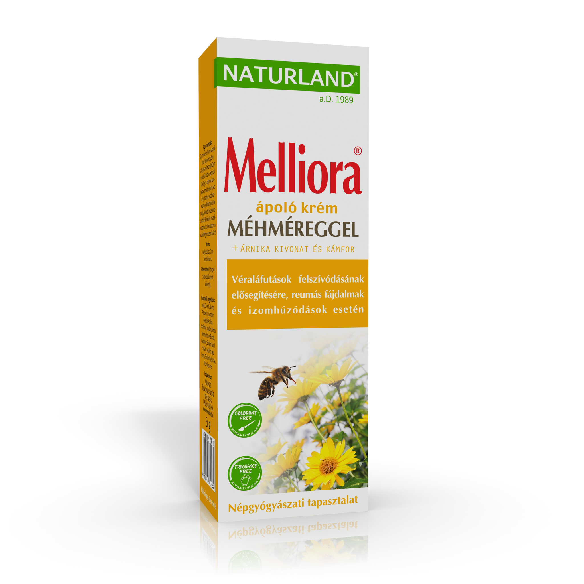 Naturland Melliora krém pre starostlivosť o pokožku 60 g - 94155