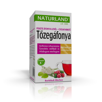Naturland Prémiová čajová zmes brusnica, list čučoriedky a rebríčka 20x1,2g - 56921