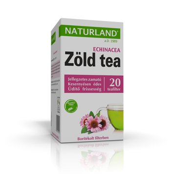 Naturland Zelený čaj s echinaceou, 40 g - 94123