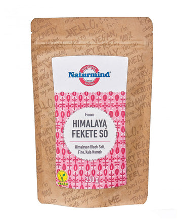 Naturmind jemná čierna soľ 250 g - 44240
