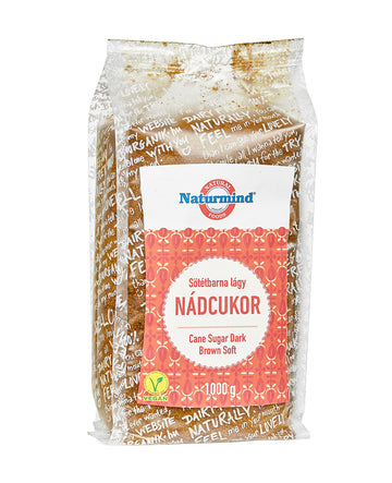 Naturmind jemný tmavý trstinový cukor 1000 g - 33775