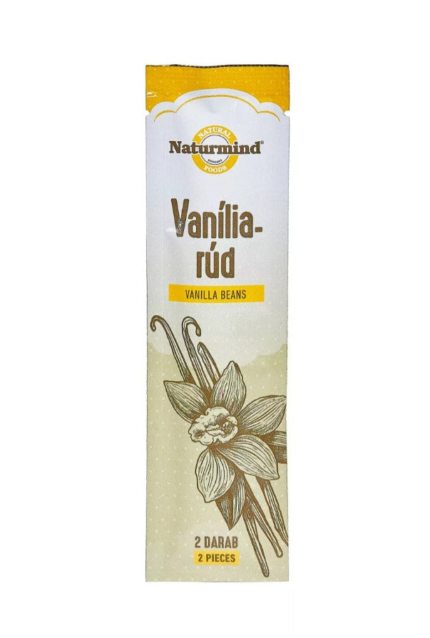 Naturmind Vanilkové struky 2 ks 10 g - 94808