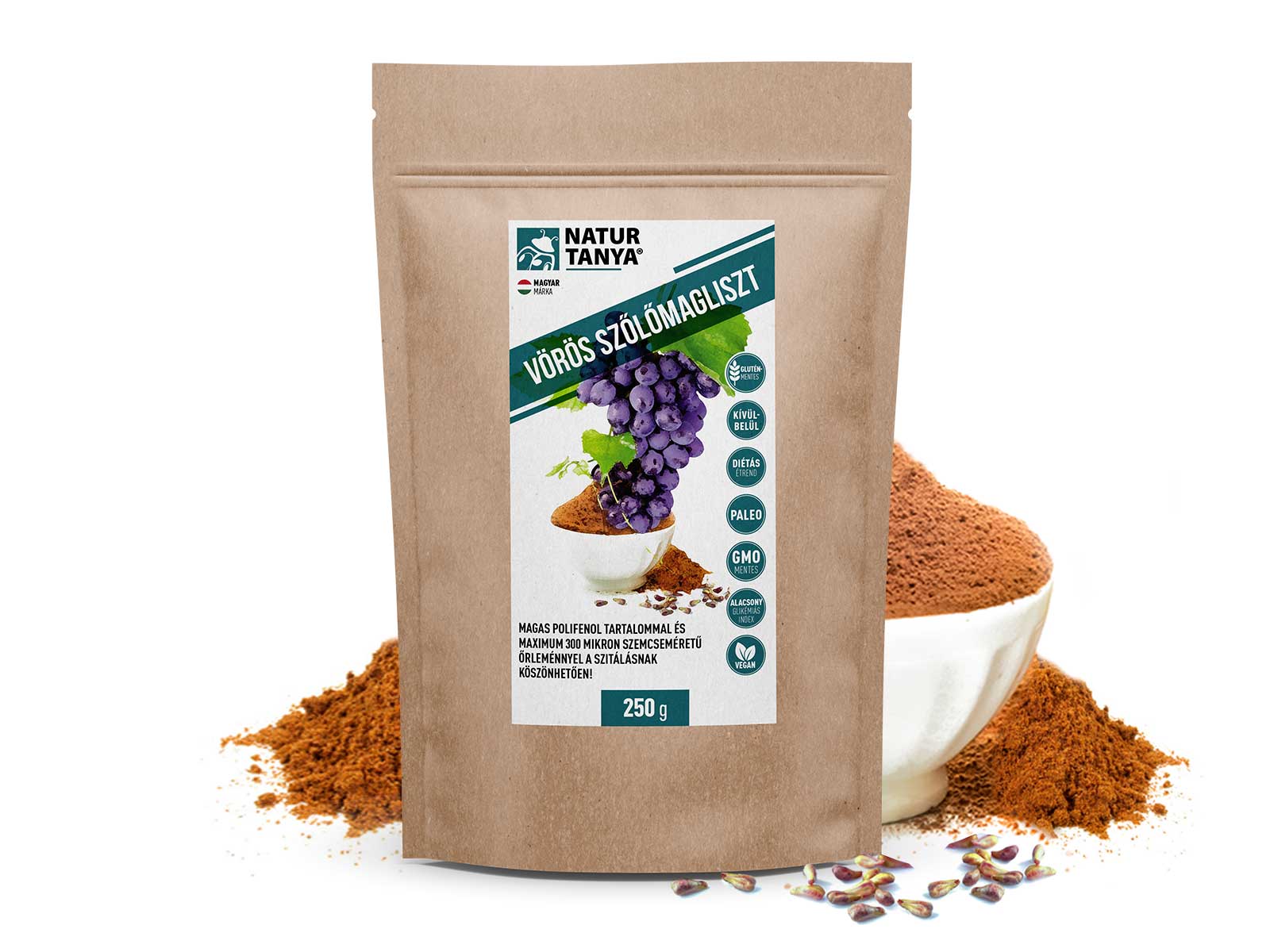 Natur Tanya Dr.Natur jedlá červené hroznové semená mikročrvenie 250 g