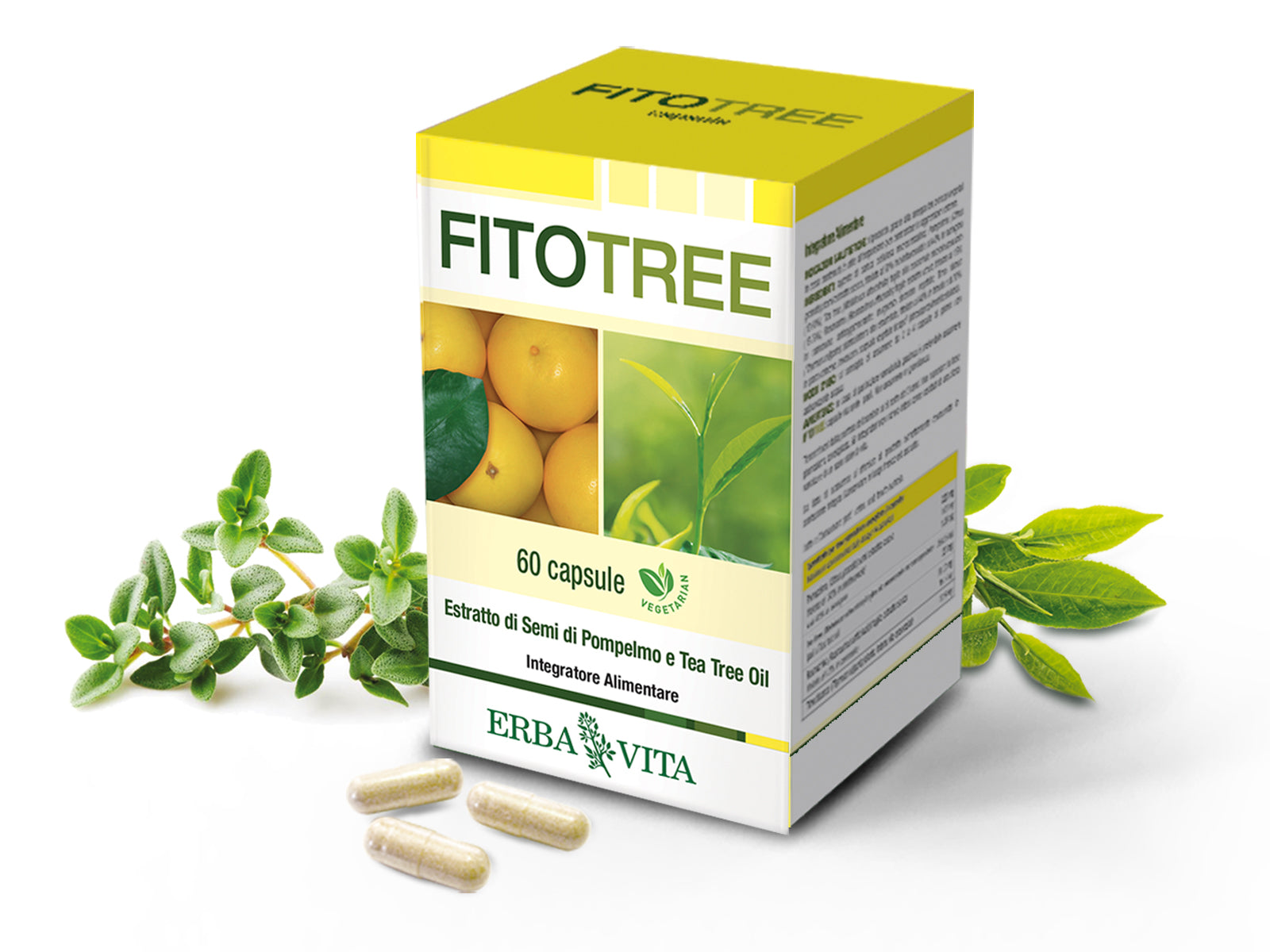 Natur Tanya erbavita fitotree kapsule proti parazitom, hubám 60 ks