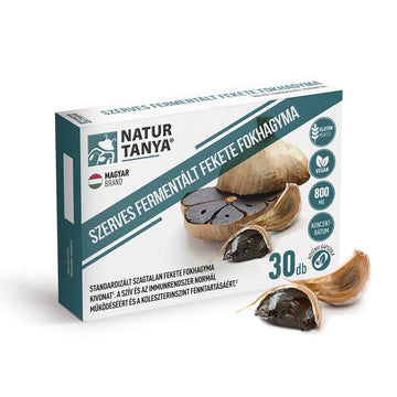 Natur Tanya fermentovaný čierny cesnak 800 mg kapsuly 30 šálok