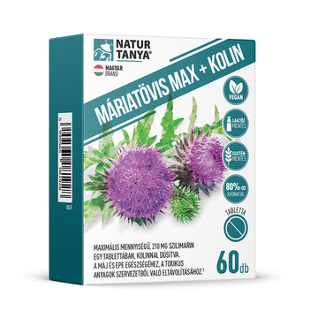 Natur Tanya máriatövis max+cholín tablety 60 š.