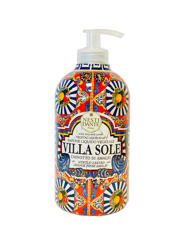 Nesti Dante Villa Sole Slnečné tekuté mydlo Chinotto di Amalfi 500 ml - 93043
