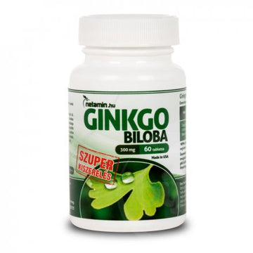 Netamin ginkgo biloba 300 mg super balenie 60 šálok