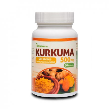 Netamín kurkuma 500 mg kapsuly 60 šálok