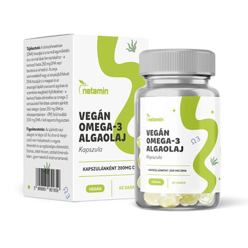 Netamin vegánsky omega-3 olej z rias 60 kapsúl