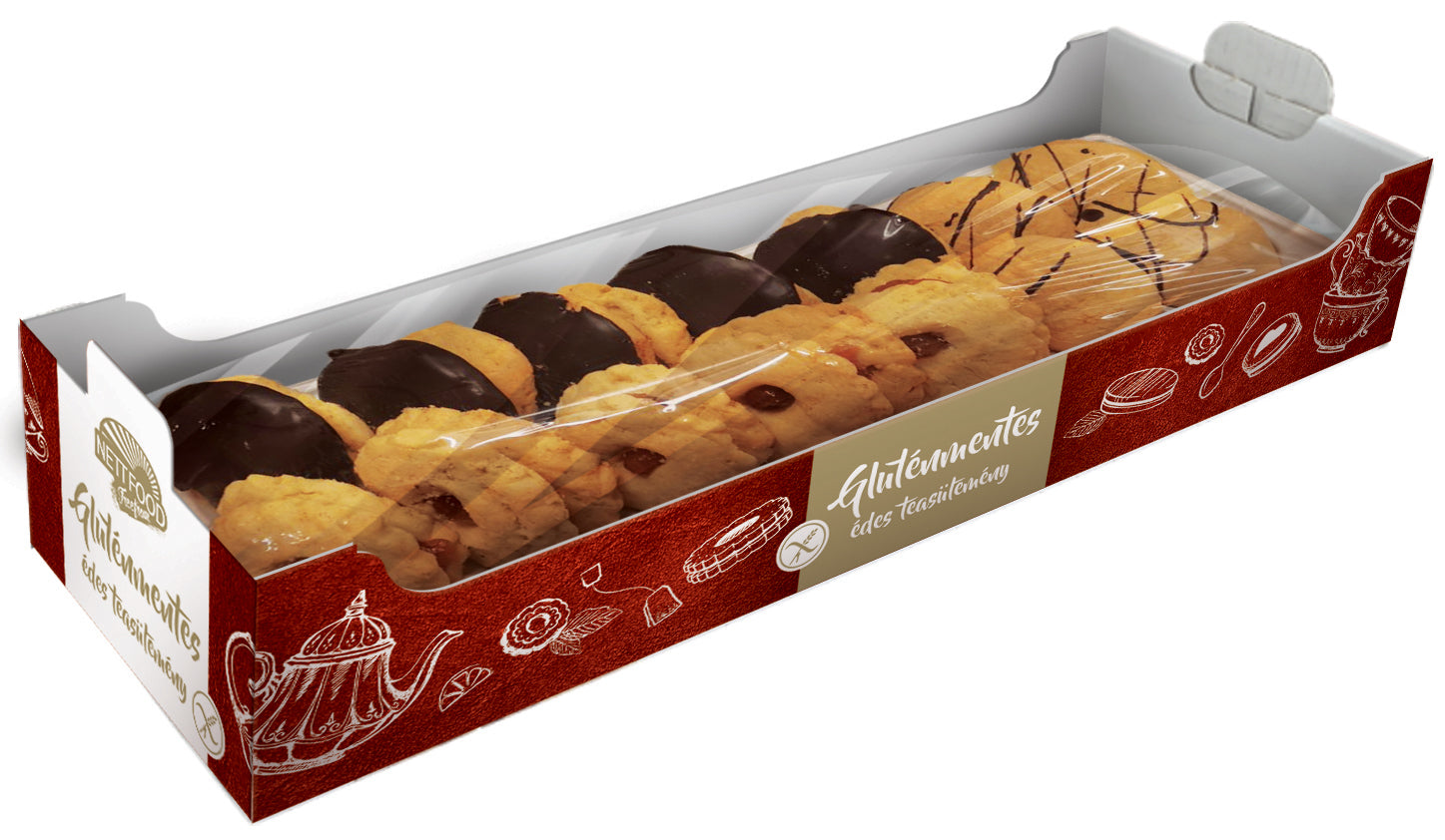 Nett food linzer a čajové koláče bez gluténu 240 g