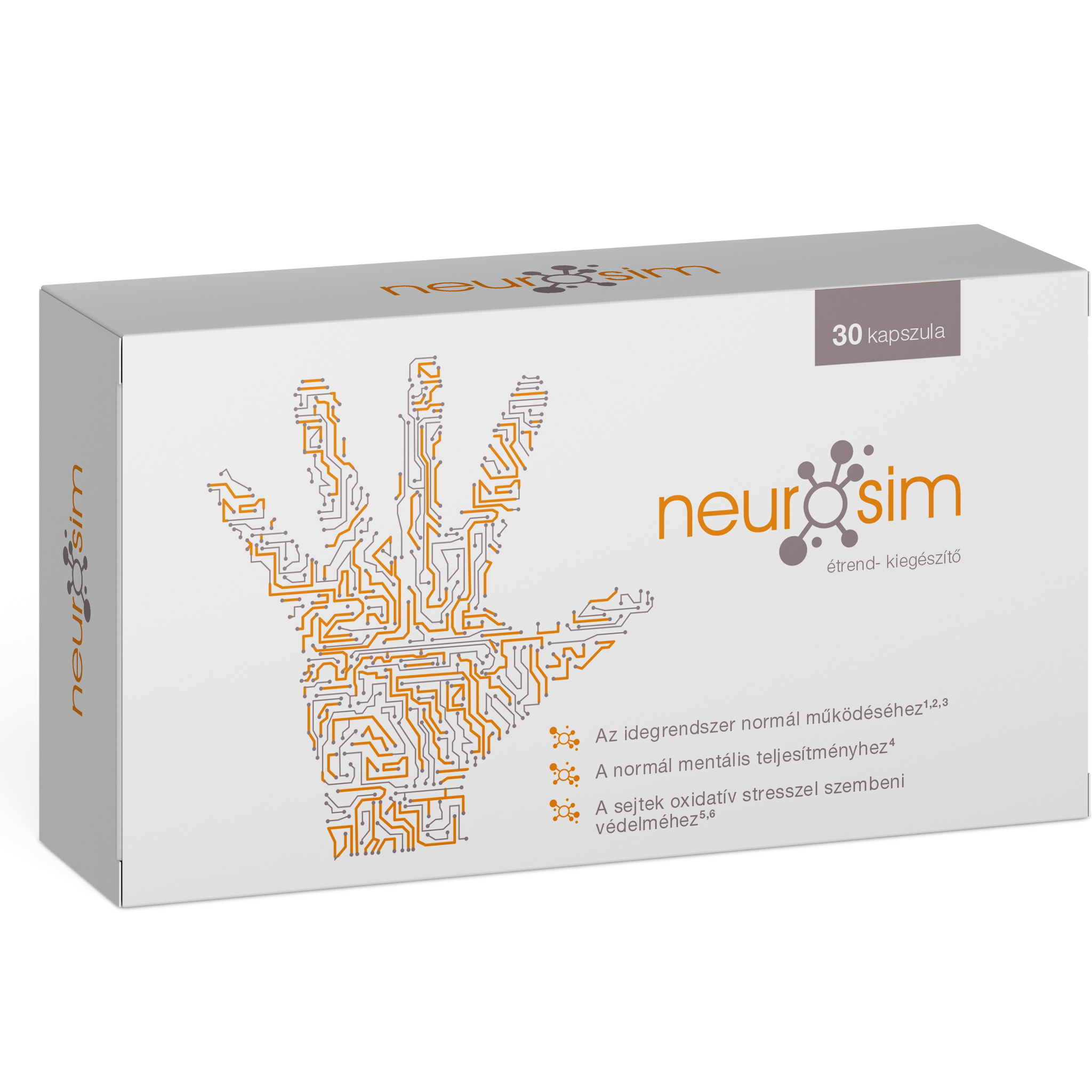 Neurosim doplnkové kapsule 30 šálok