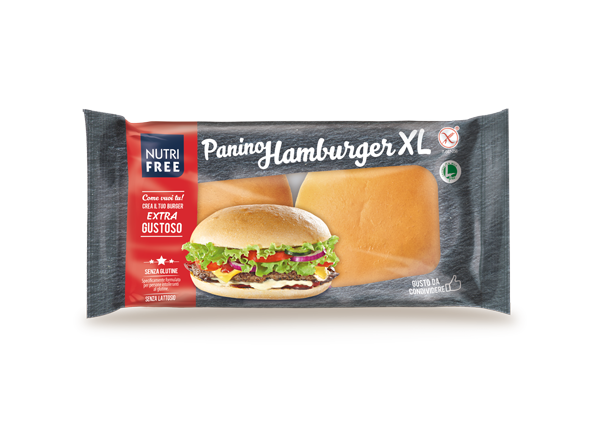 Nutrifree Hamburger žemľa XL 200 g - 91507