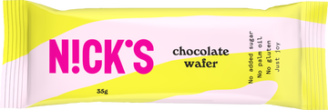 NICK'S Mliečna čokoládová oblátka bez cukru 35 g - 94457