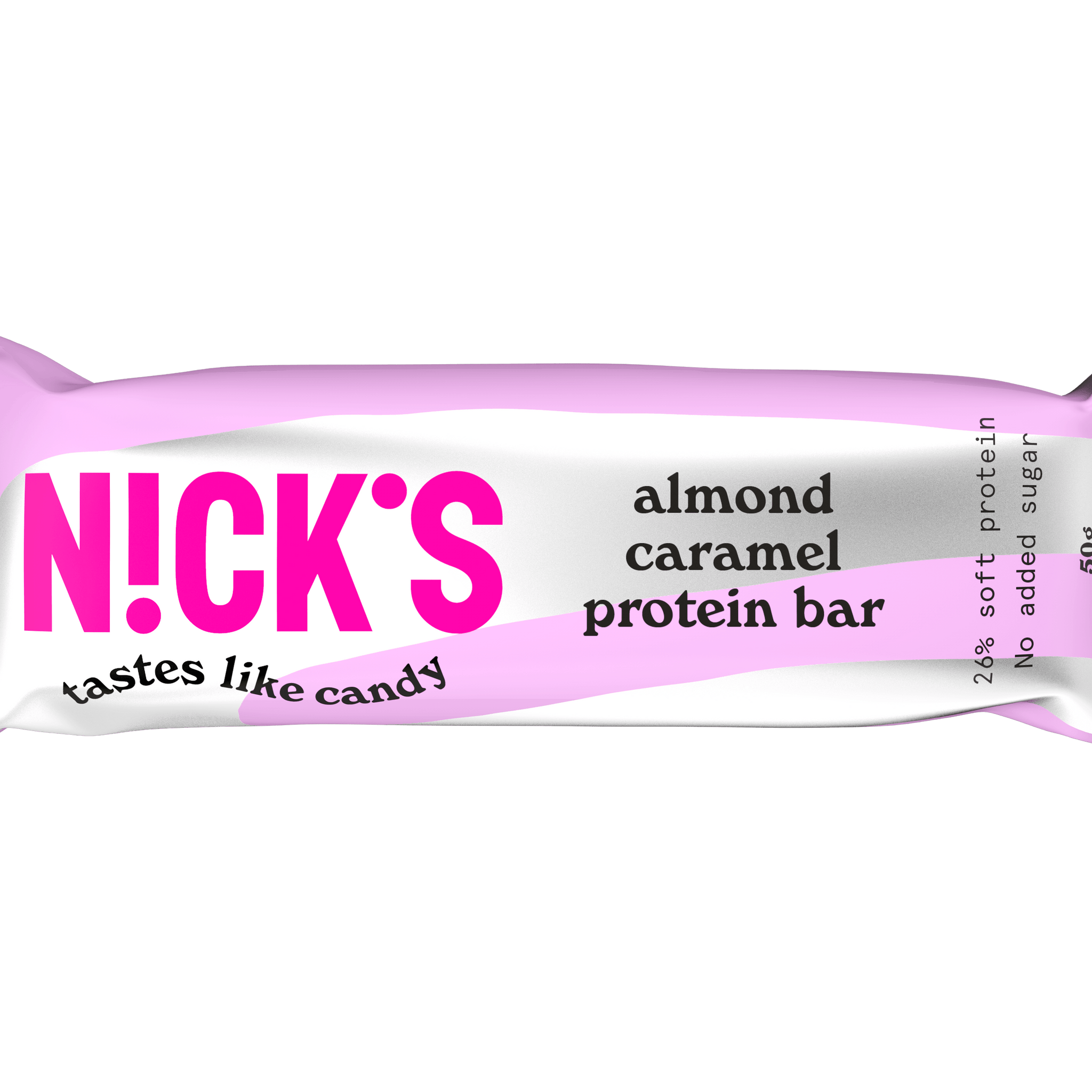 Nicks proteínová tyčinka mandľový karamel 50 g - 95857