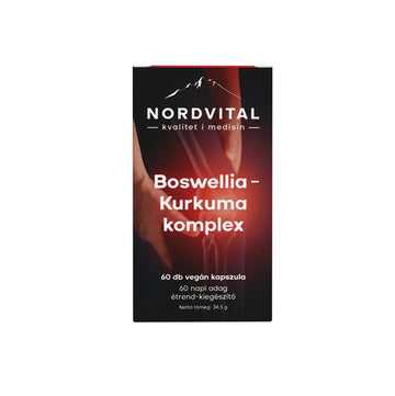 Nordvital boswellia-kurkuma komplex 60 kapsúl