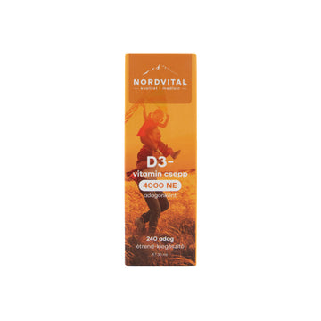 Nordvital vitamín d3 kvapky 240 dávok 30 ml