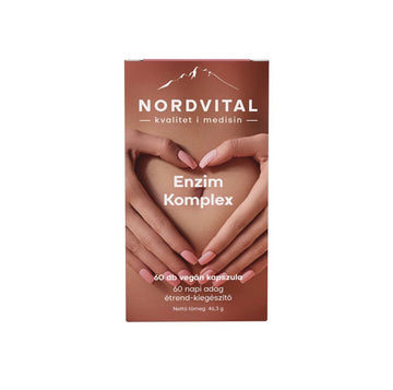 Nordvital enzýmový komplex 60 kapsul