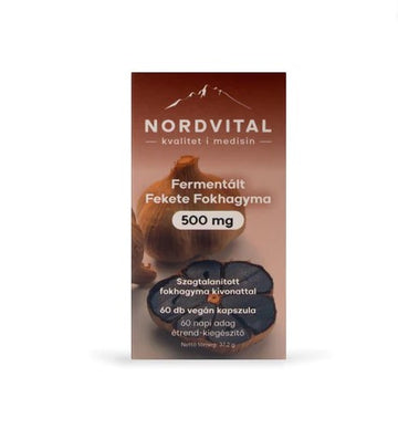 Nordvital Fermentované kapsuly z čierneho cesnaku 60 ks - 95494
