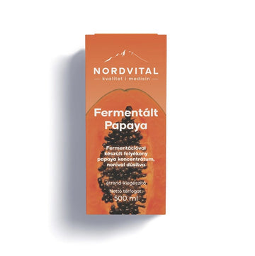 Nordvital fermentovaný papaya koncentrát+noni 500 ml