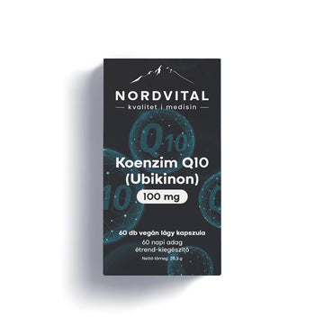 Nordvital koenzym q10 (ubikínon) 60 kapsúl