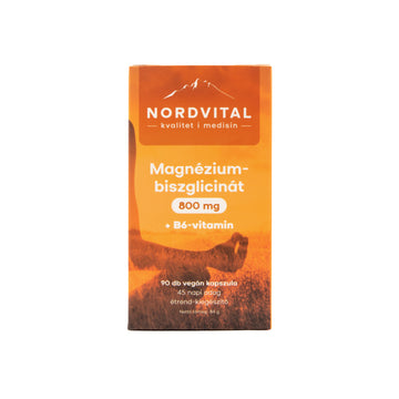 Nordvital magnézium-biszglicín 90 kapsúl