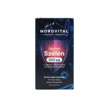 Nordvital organický selén vegánske kapsuly 60 ks