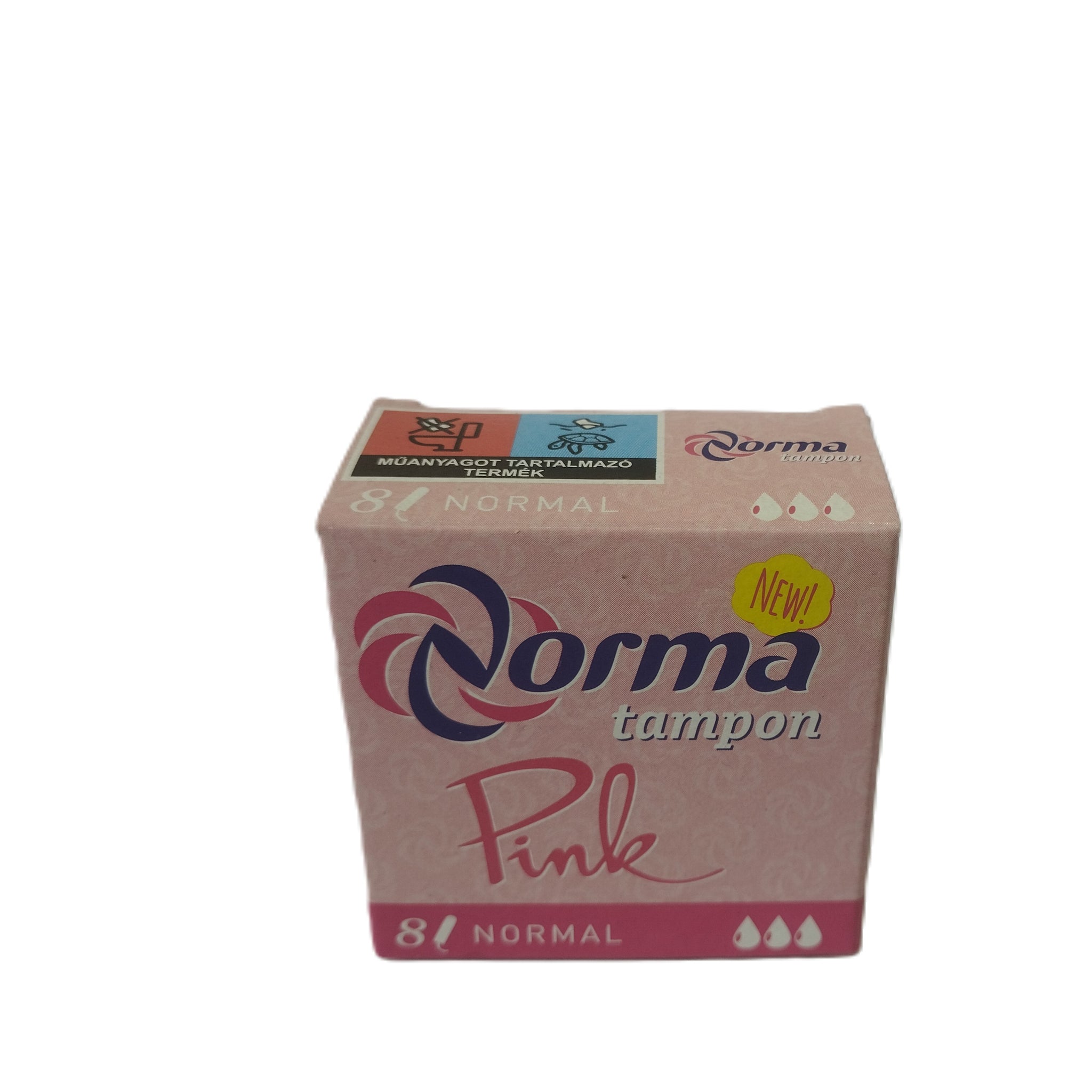 Norma ružový tampón 8 kusov