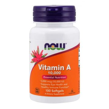 Now-vitamín 10000iu 100 kusov