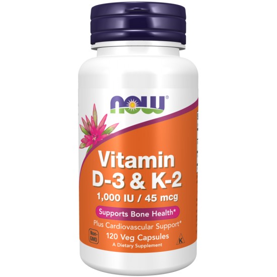 Now d3+k2 vitamín kapsuly 120