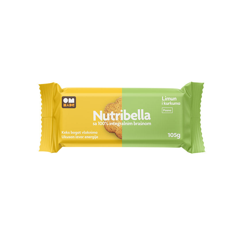 Nutribella citrónové kurkumové sušienky 105 g - 48599
