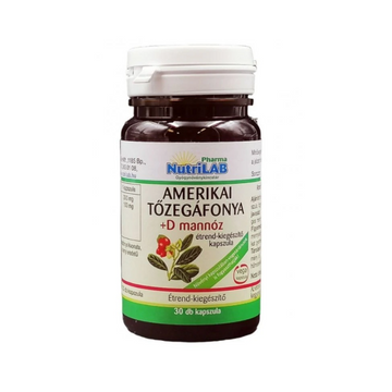 Nutrilab americký kôrový chmeľ +d mannozová zelenina 30 kusov