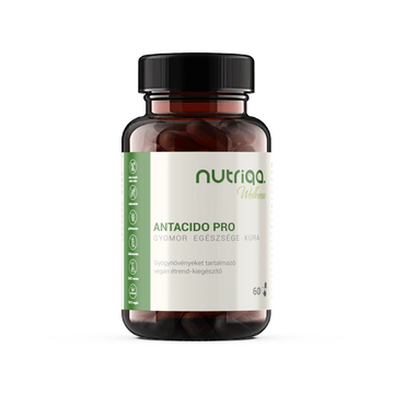 Nutriqa antacido pro zdravia žalúdka vegánske kapsule 60 š. š.