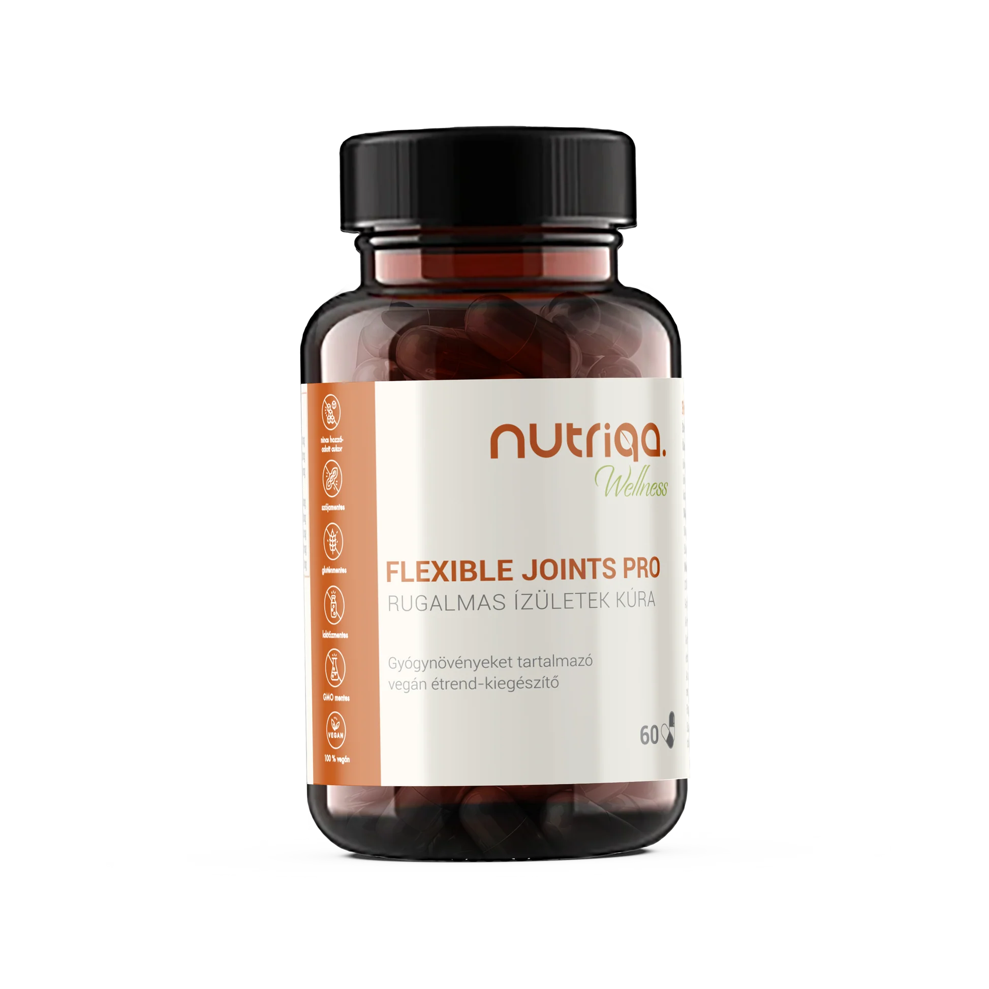 Nutriqa flexible joint pro liečba pružných kĺbov vegánske kapsule 60 š. š.