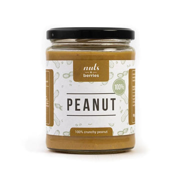 Nuts&berries 100% chrumkavé arašidové maslo 500 g - 92681